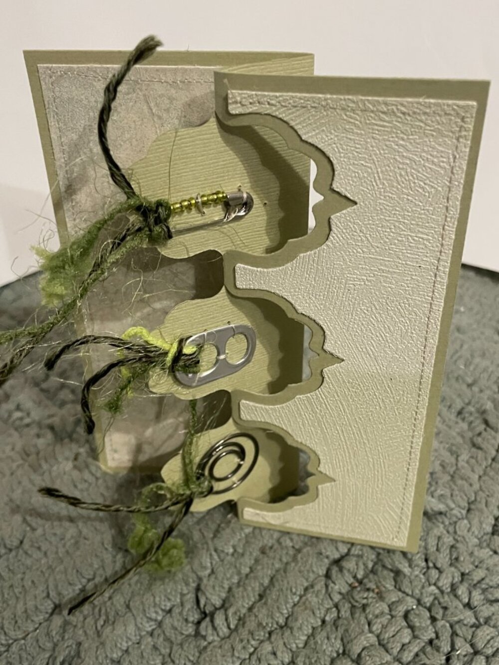 Handcrafted Blank Card 4.25" x 5.5" with envelope. BUNDLE ONLY - Picture 3 of 3